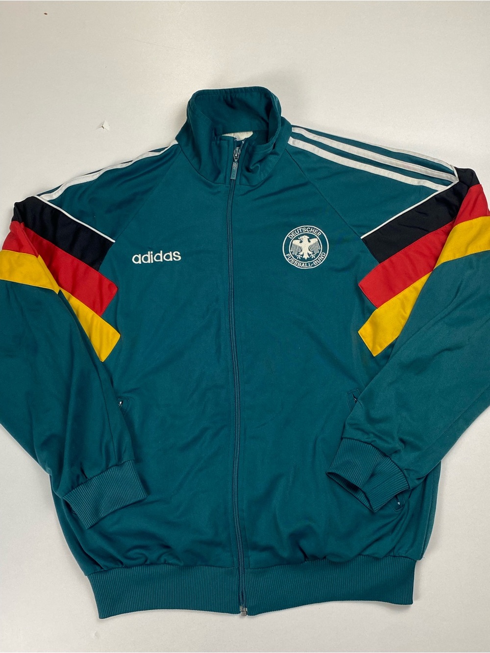 1992-94 Vintage Adidas Germany National Football Team Training Jacket - L